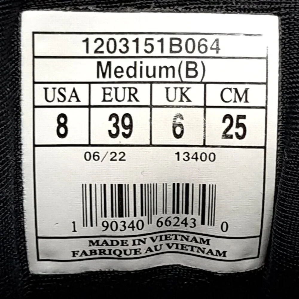Brooks Ariel 20 Shoes Women 8 B Black Blue Athletic Running Sneakers 1203151B064
